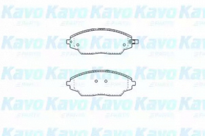 KAVO PARTS kbp1021 -  Комплект тормозных колодок, дисковый тормоз